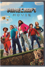 A Minecraft Movie DVD Cover