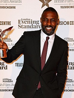 Idris Elba at the London Evening Standard British Film Awards