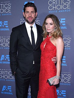 John Krasinski and Emily Blunt