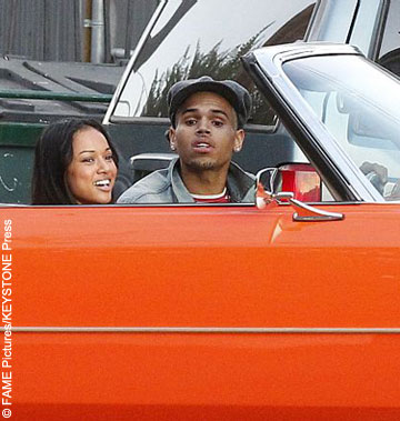 Chris Brown and Karrueche Tran