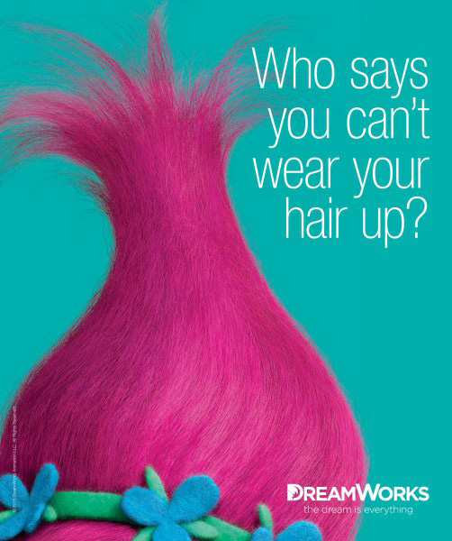 Trolls movie poster 