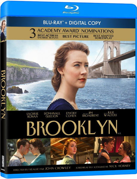 Brooklyn starring Saoirse Ronan on Blu-ray Brooklyn starring Saoirse Ronan on Blu-ray