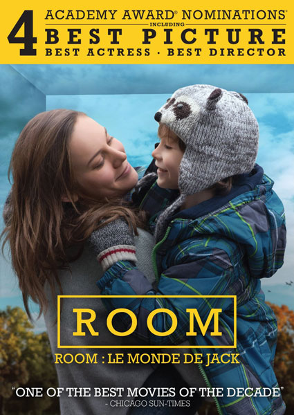 Room on Blu-ray and DVD Room on Blu-ray and DVD