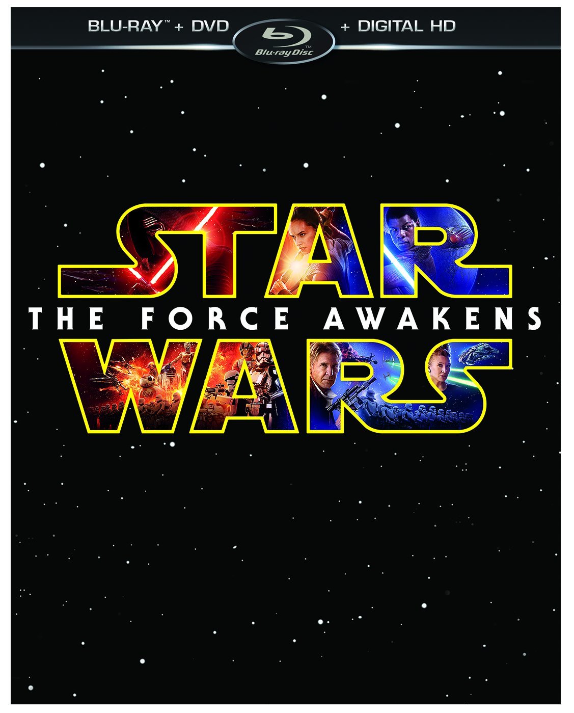 Star Wars: The Force Awakens on Blu Ray & DVD 