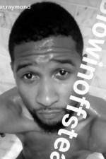 Usher showers Snapchat with steamy nude selfie