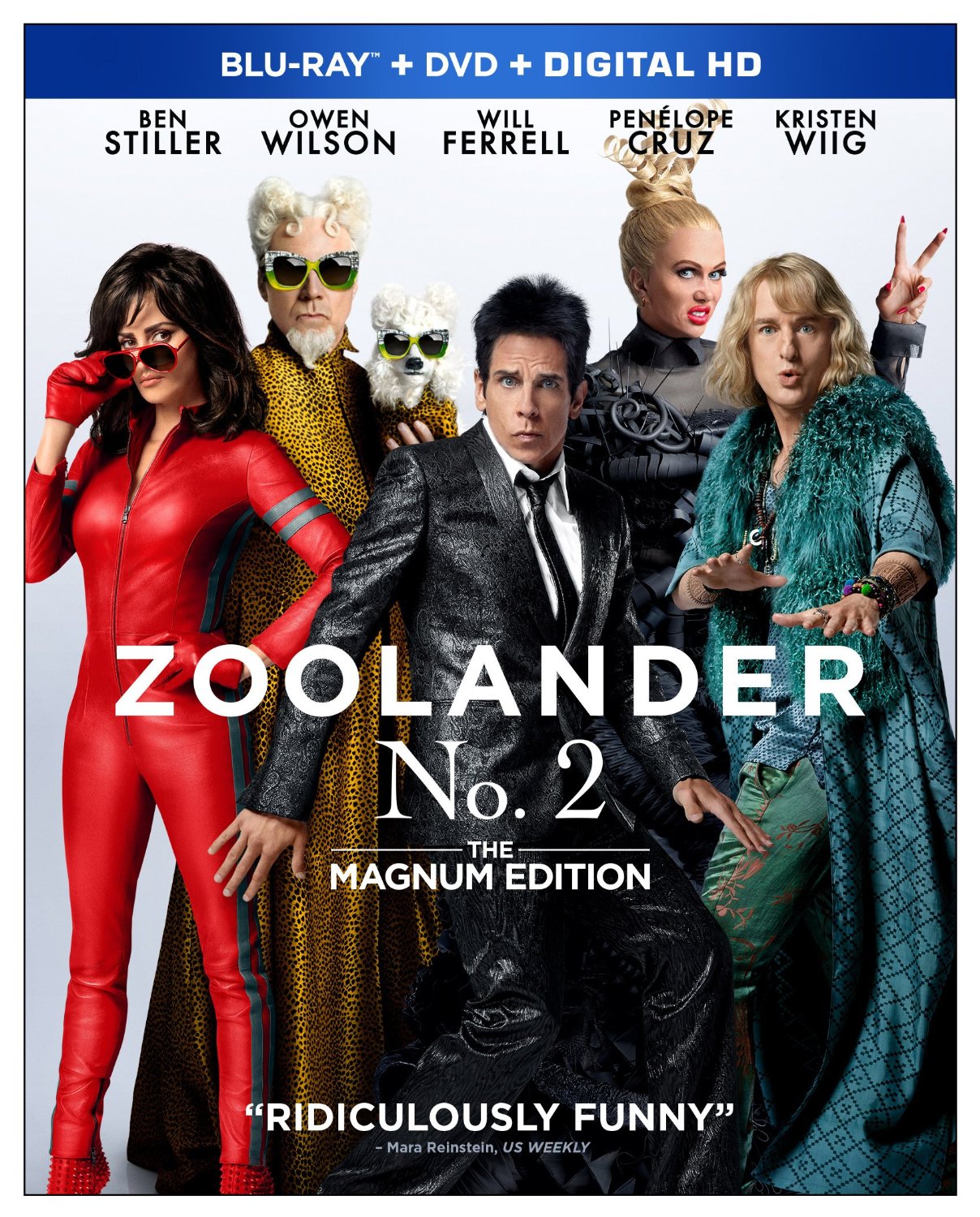 Zoolander 2 on Blu Ray and DVD 