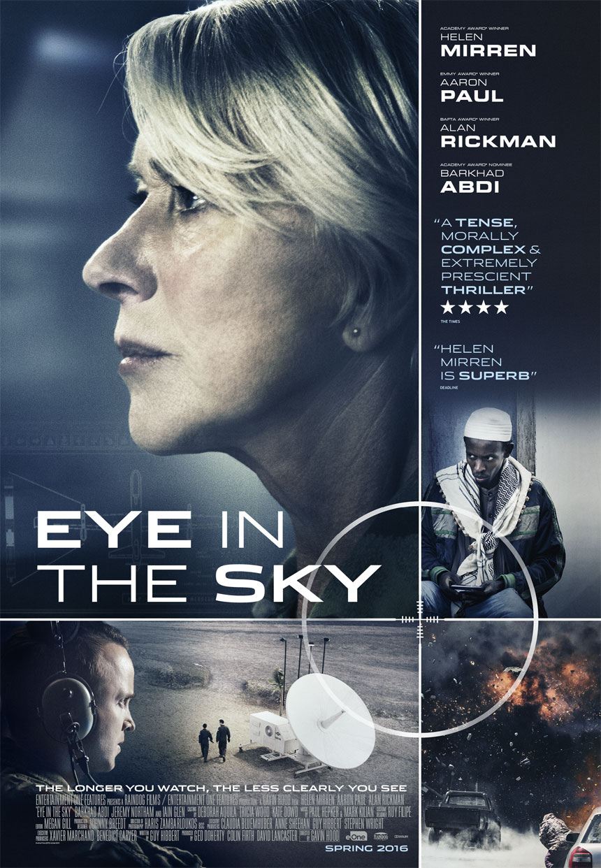 Helen Mirren stars in Eye in the Sky Helen Mirren stars in Eye in the Sky