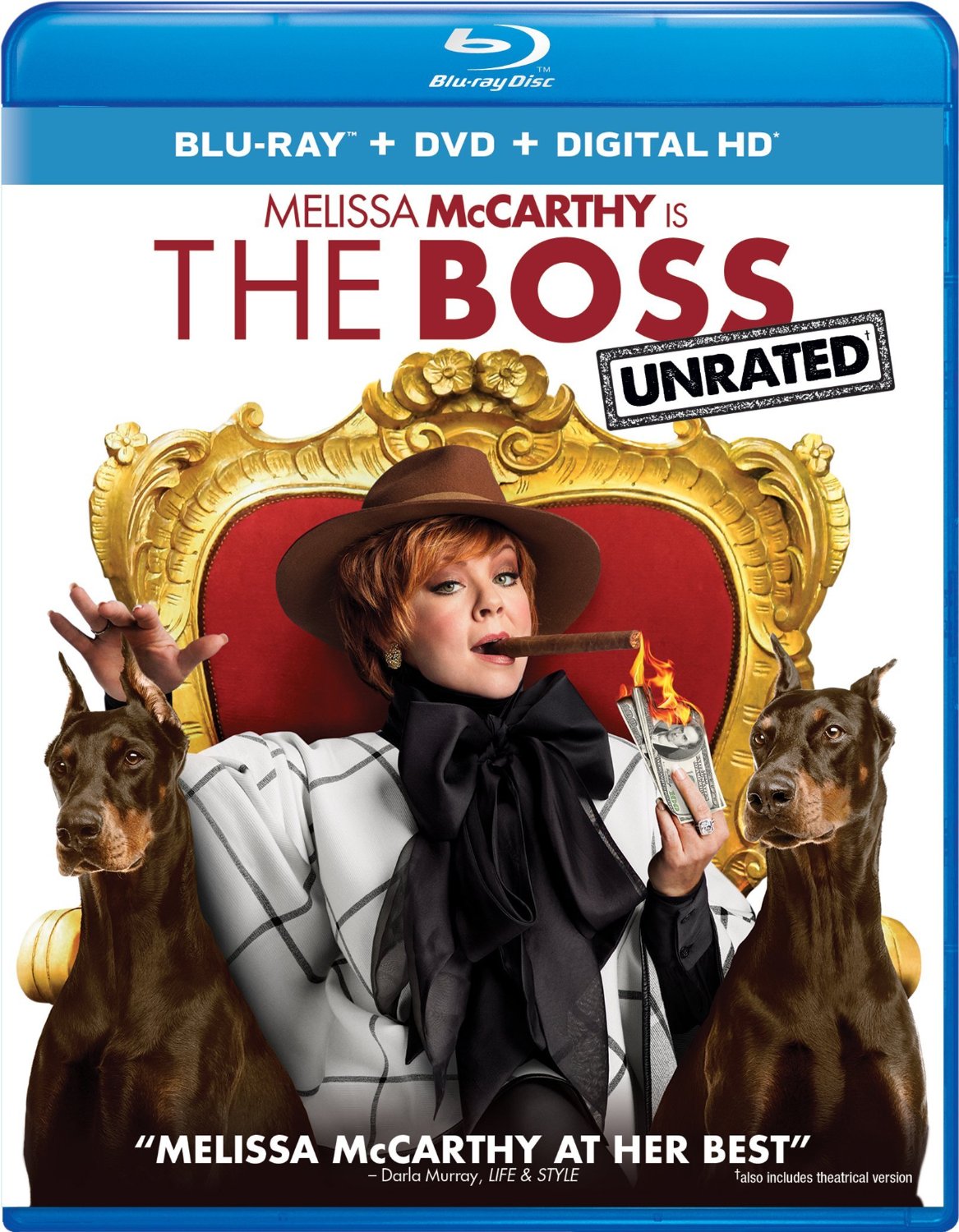 The Boss Blu-ray cover The Boss Blu-ray cover