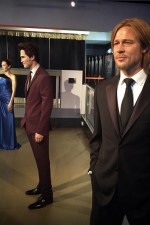 Brad Pitt and Angelina Jolie wax figures split up