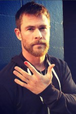 Chris Hemsworth paints his nails to stop child abuse