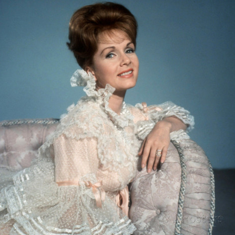 Debbie Reynolds in a movie still from The Unsinkable Molly Brown