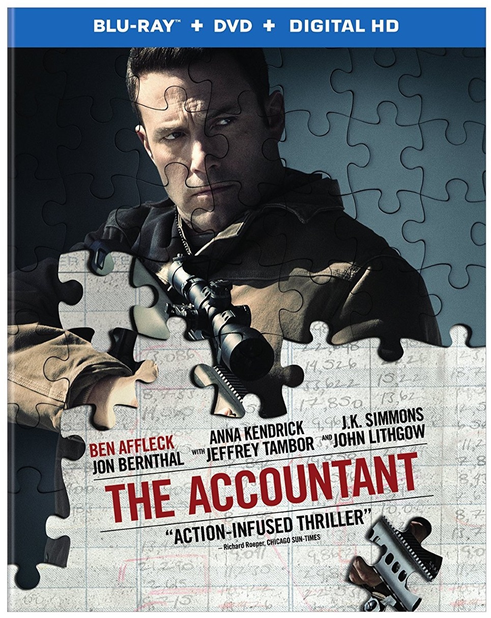 The Accountant out on DVD and Blu-ray The Accountant out on DVD and Blu-ray