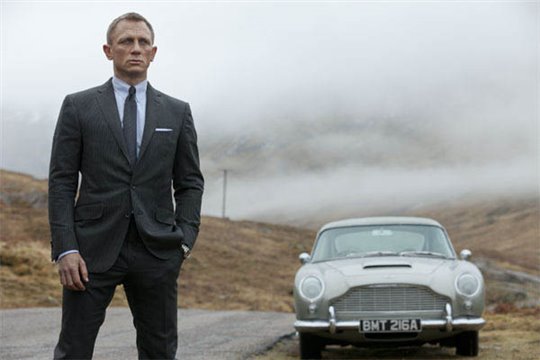 Daniel Craig as James Bond.