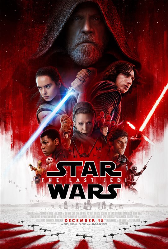 Star Wars: The Last Jedi movie poster Star Wars: The Last Jedi movie poster