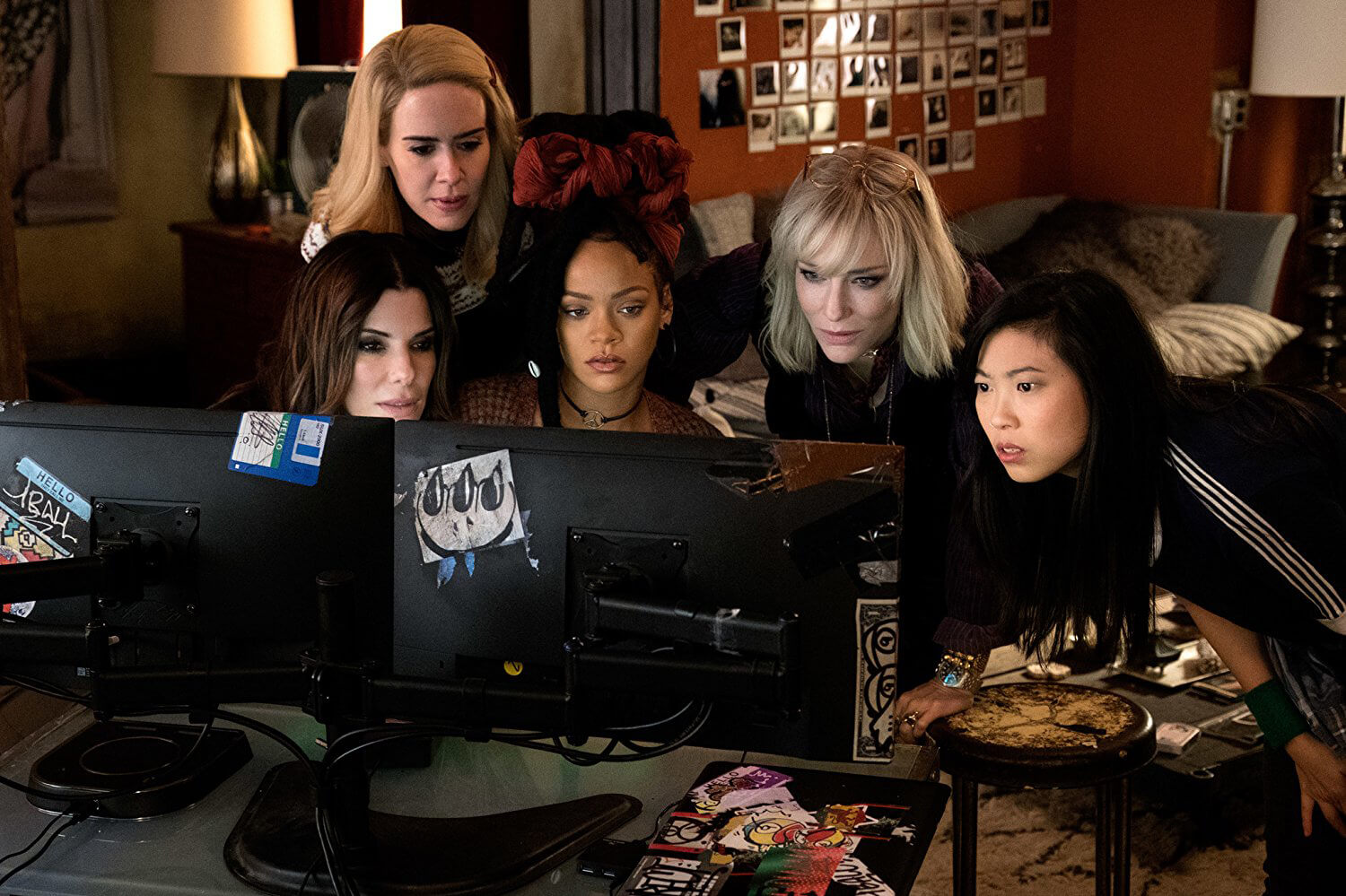 Sandra Bullock, Sarah Paulson, Rihanna, Cate Blanchett, Awkwafina