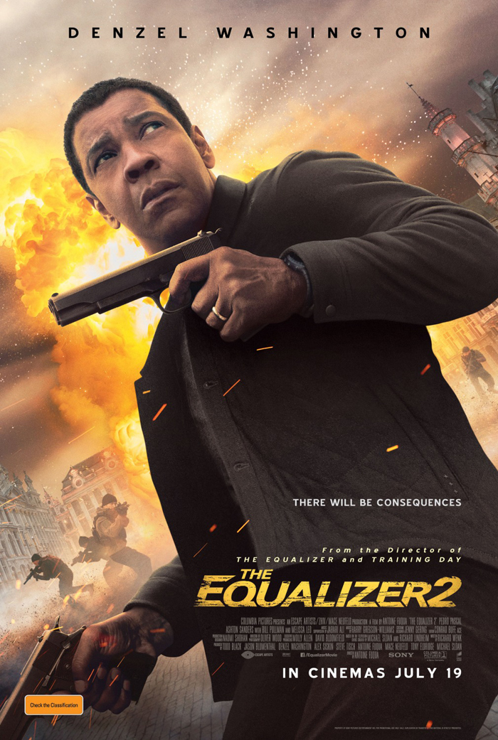 The Equalizer 2 poster