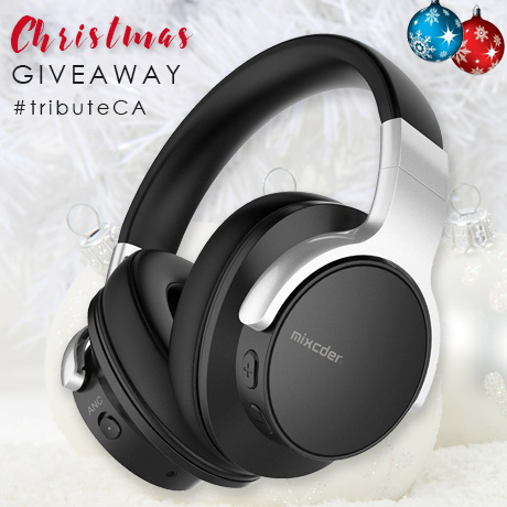 Mixcder E7 Active Noise Canceling Bluetooth over the ear Hi-Fi stereo wireless headphones 