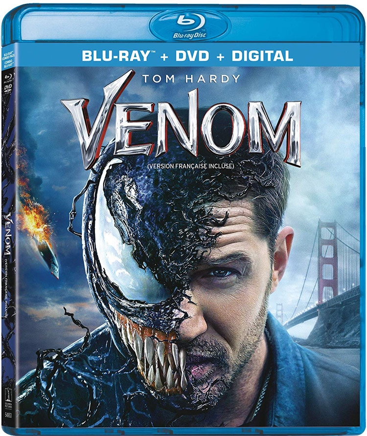 Venom on Blu-ray and DVD