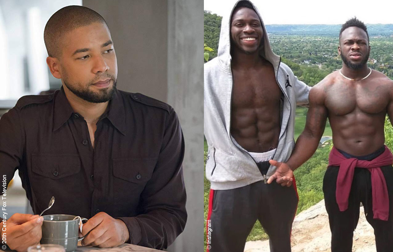 Jussie Smollett and Olabinjo and Abimbola Osundairo