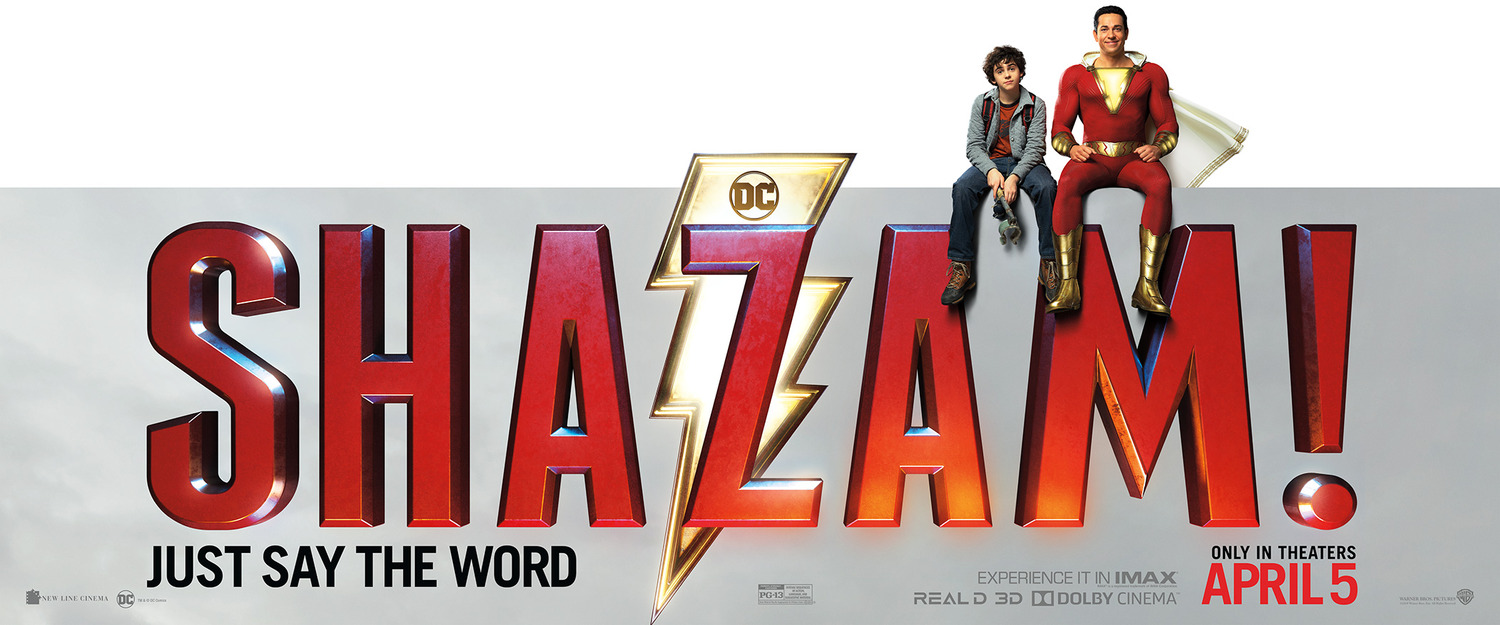 Shazam! flies into first place at weekend box office