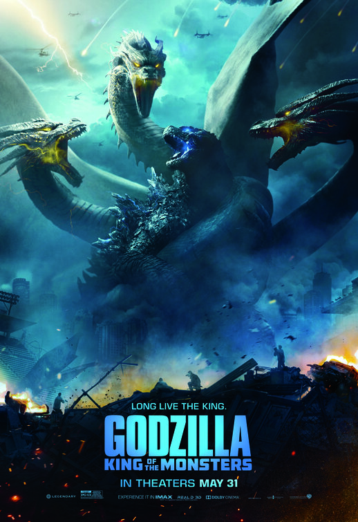 Godzilla: King of the Monsters movie poster Godzilla: King of the Monsters movie poster