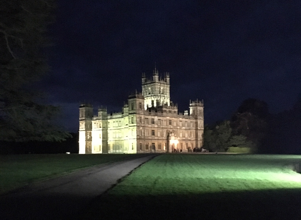 Downton Abbey filming locations including Highclere Castle!