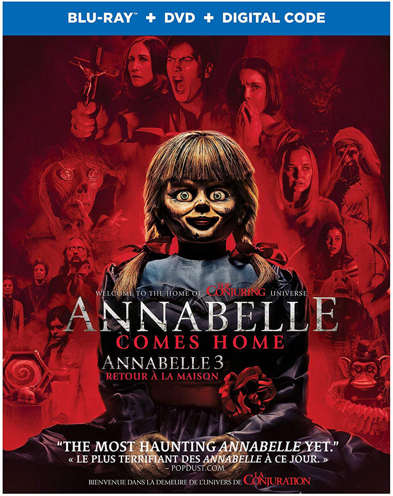 Annabelle Comes Home Blu-ray and DVD