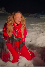 Stars pay homage to Mariah Carey's Christmas classic