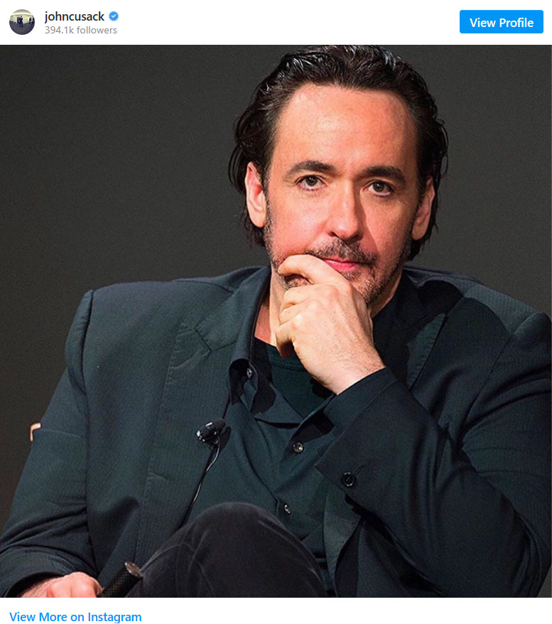 John Cusack Instagram