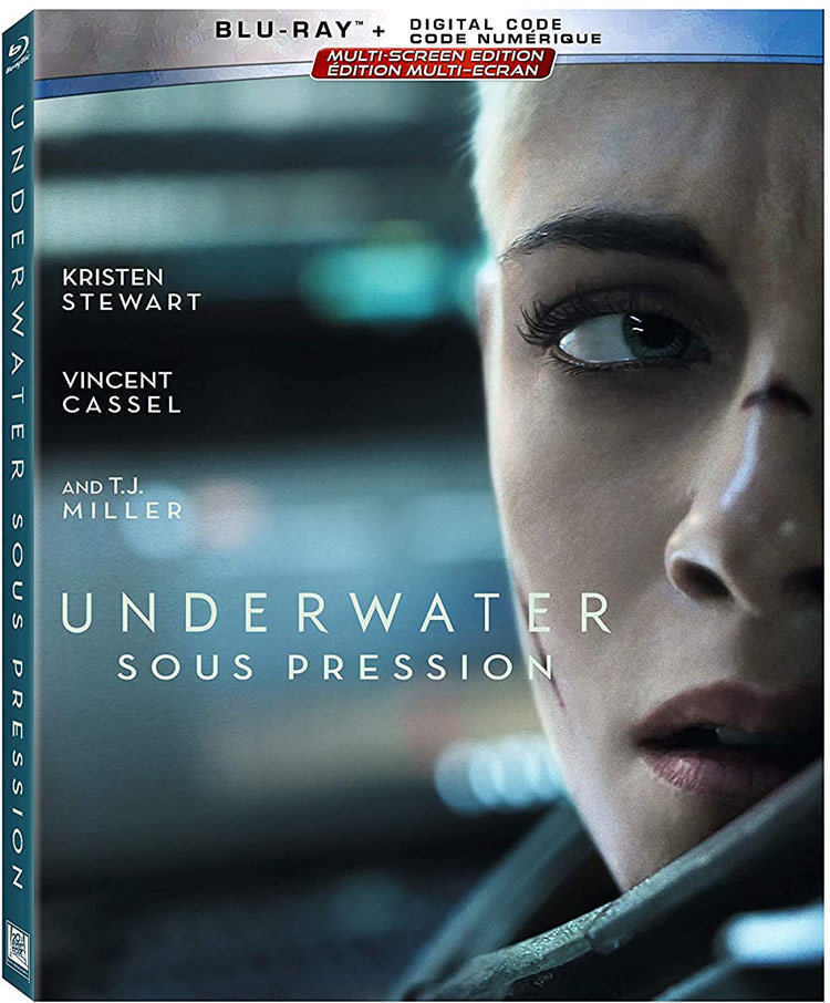 Underwater Blu-ray starring Kristen Stewart