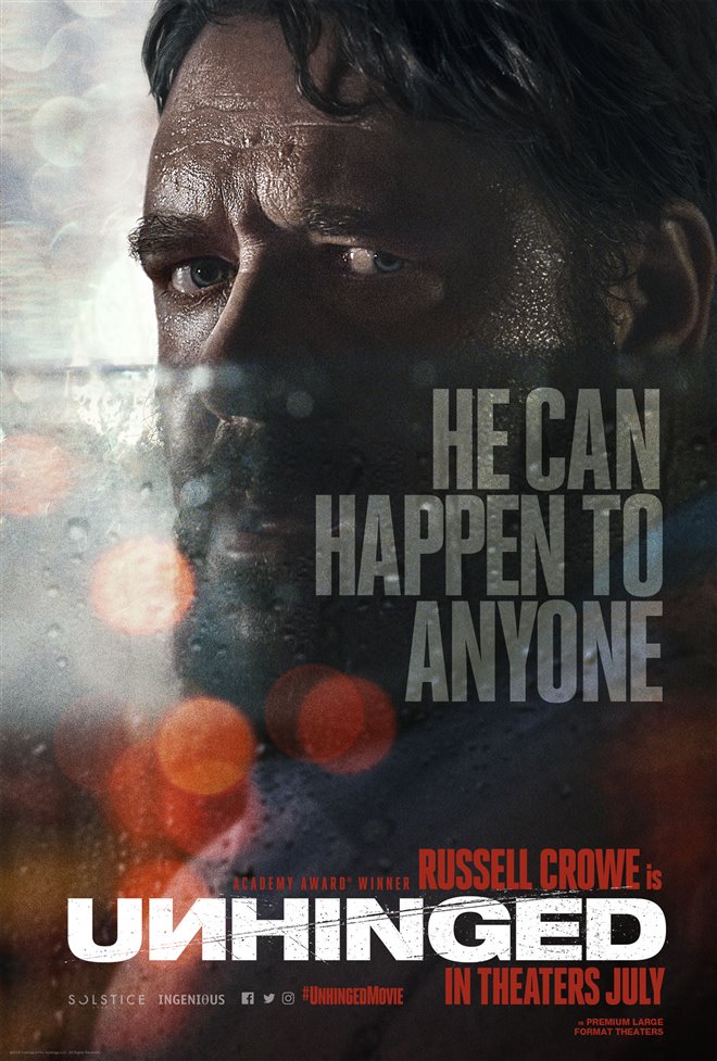 Unhinged starring Russell Crowe Unhinged starring Russell Crowe
