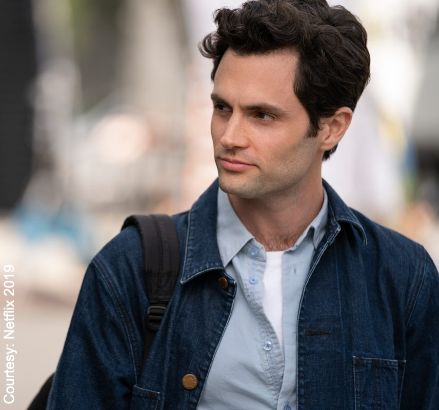 Penn Badgley courtesy of Netflix