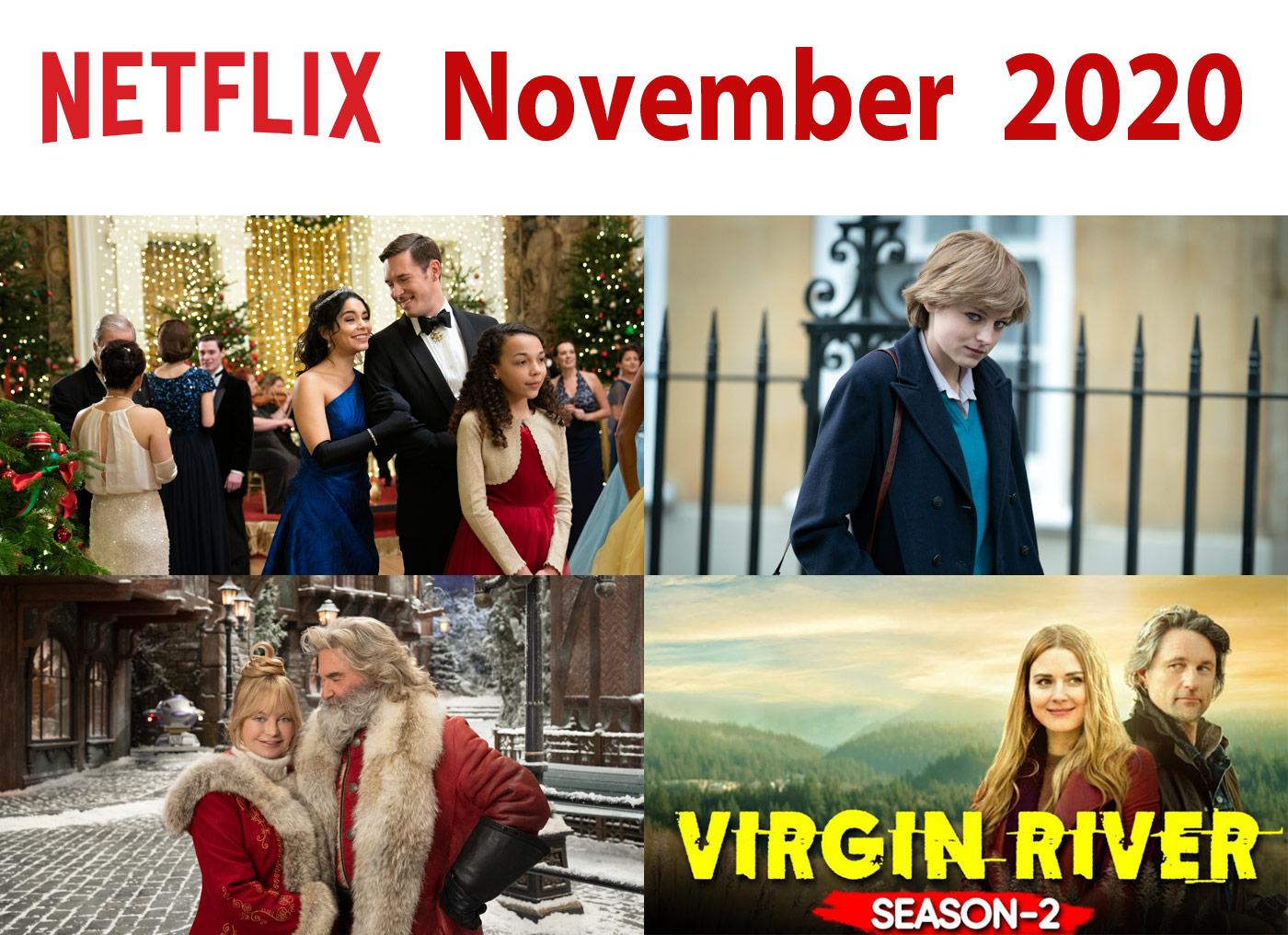 Everything coming and leaving on Netflix in November 2020