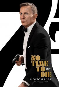 No Time To Die movie poster.