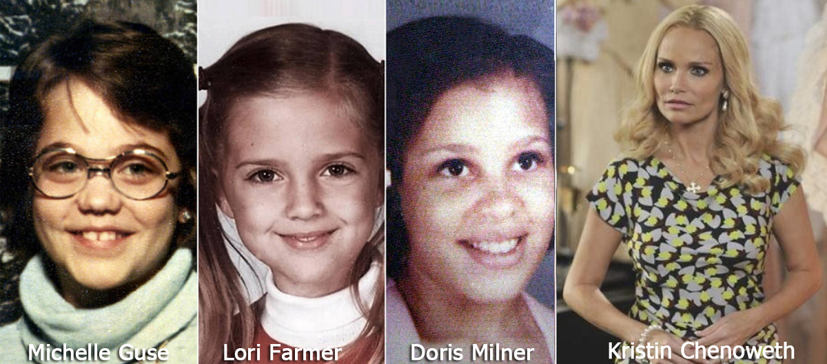 Michelle Guse, Lori Farmer, Doris Denise Milner, Kristin Chenoweth