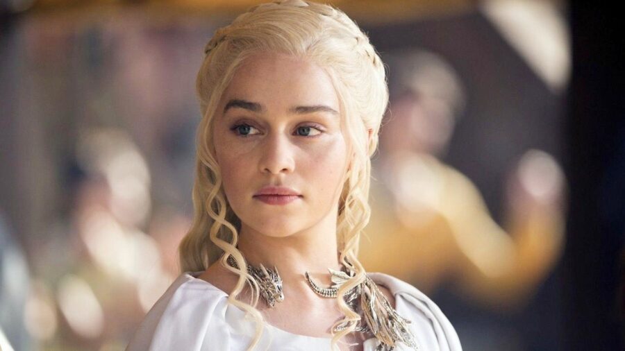 Emilia Clarke in Game of Thrones