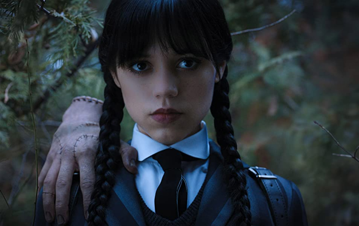 Jenna Ortega as Wednesday Addams