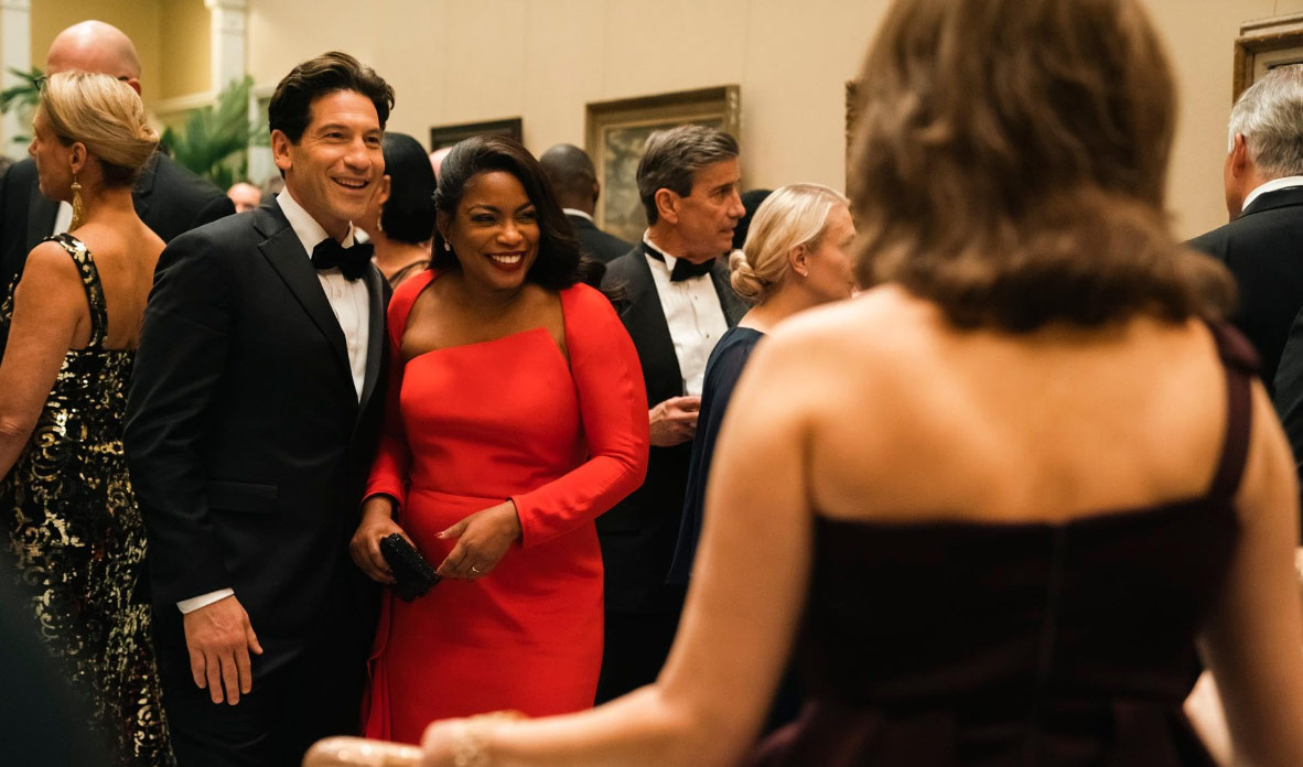 Jon Bernthal and Aunjanue Ellis-Taylor in Origin