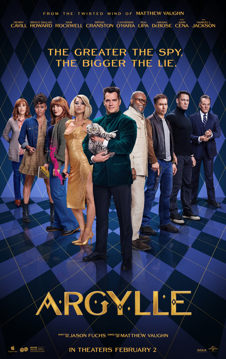 Argylle poster - Argylle tops weekend box office