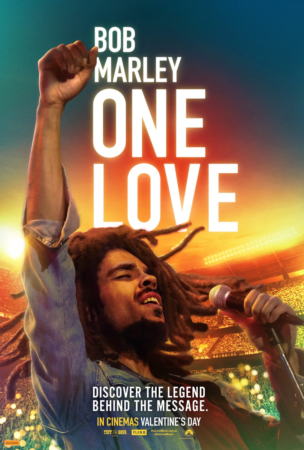 Bob Marley: One Love poster