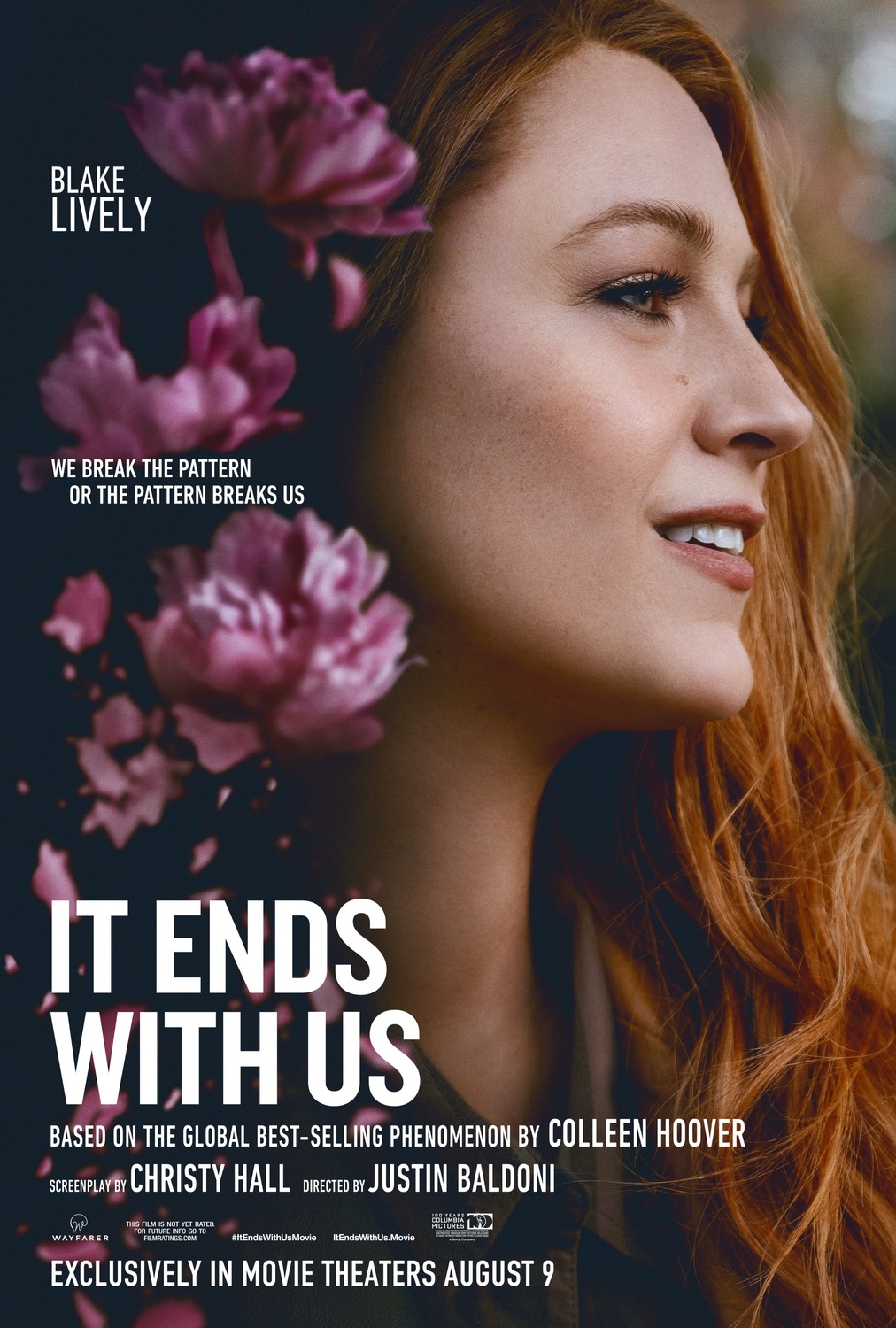 It Ends with Us poster starring Blake Lively It Ends with Us poster starring Blake Lively