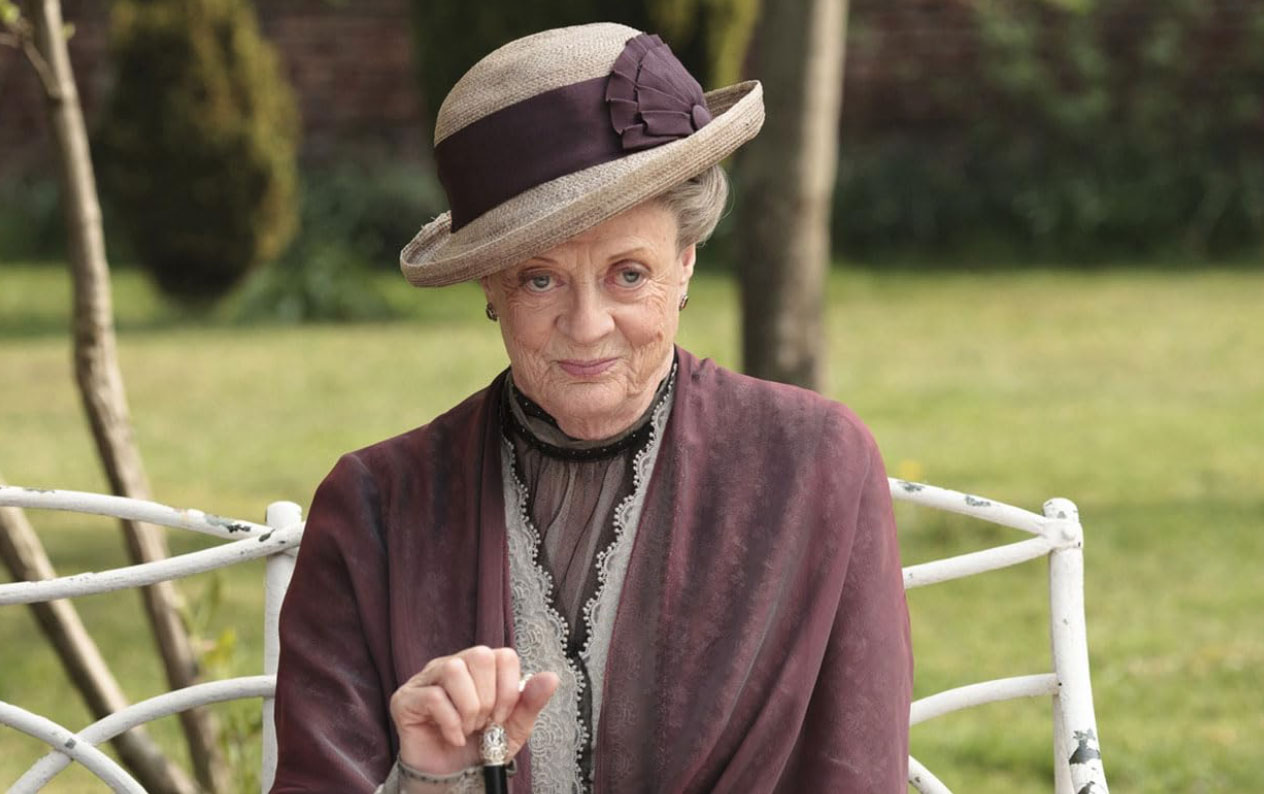 Maggie Smith in Downton Abbey