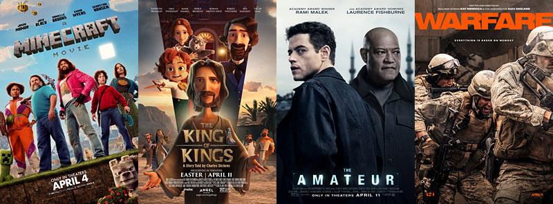 This weekend's top movies at the North American box office