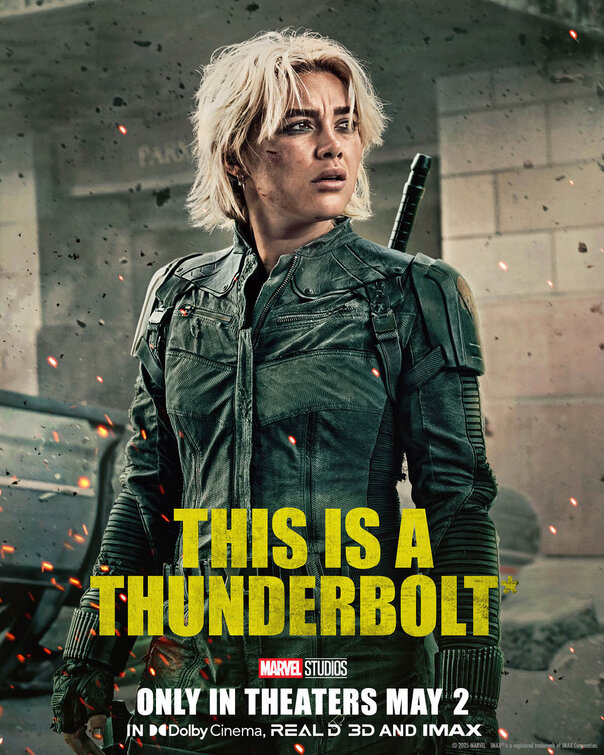 Florence Pugh Thunderbolts* poster