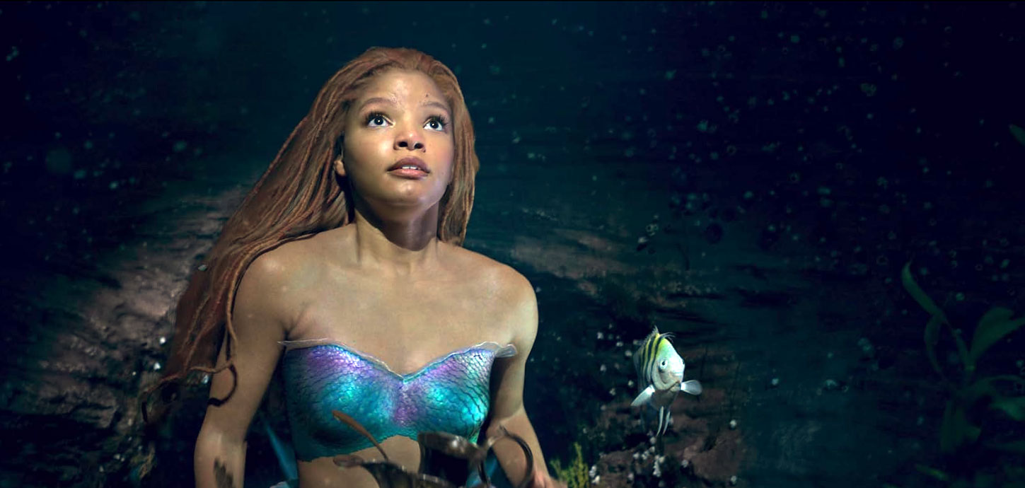 Halle Bailey in The Little Mermaid