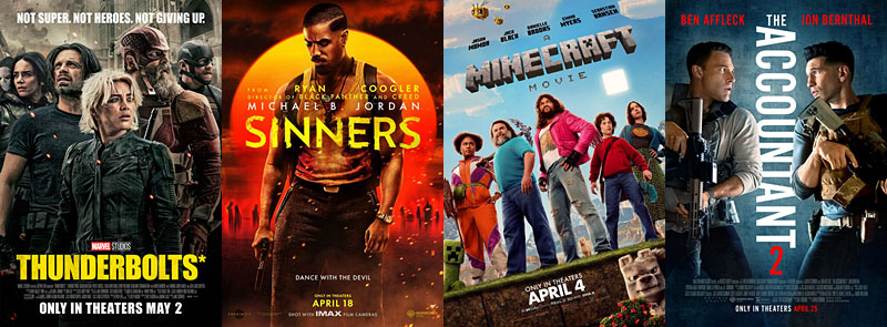 Thunderbolts* is the new champ at the weekend box office May 3, 2025