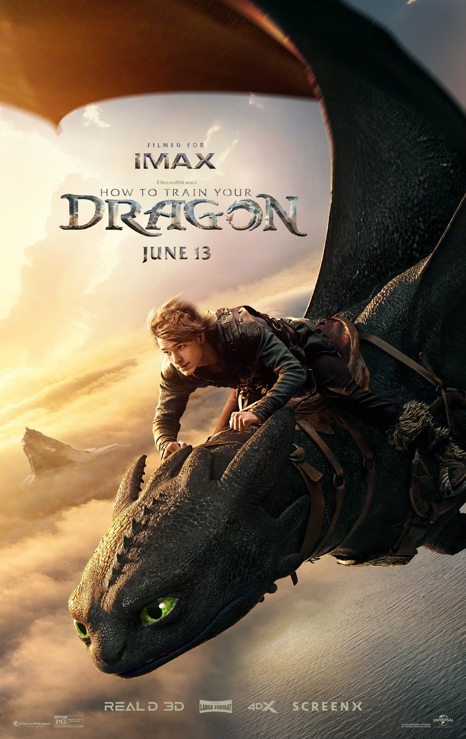How to Train Your Dragon 2025 movie poster