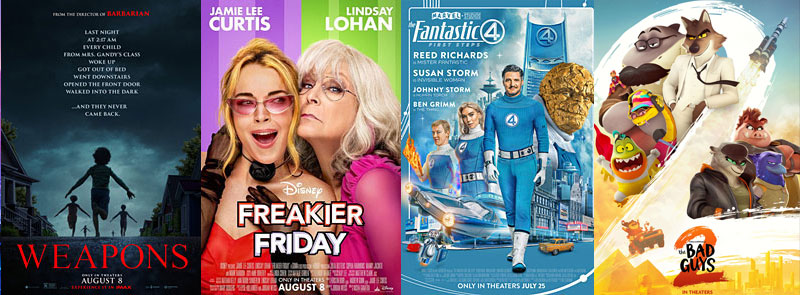 Top movies at weekend Box office