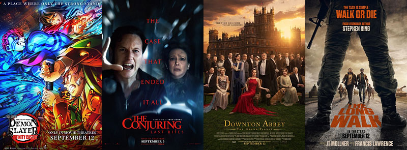 Top 5 movies at weekend box office