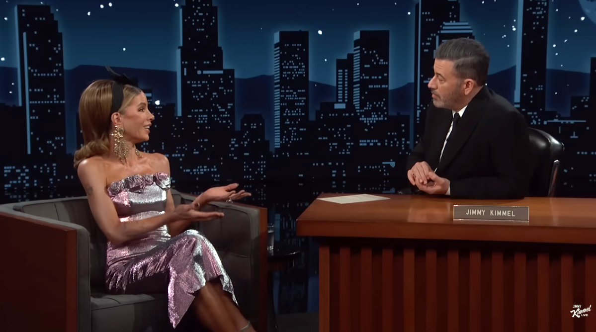 Kate Beckinsale and Jimmy Kimmel